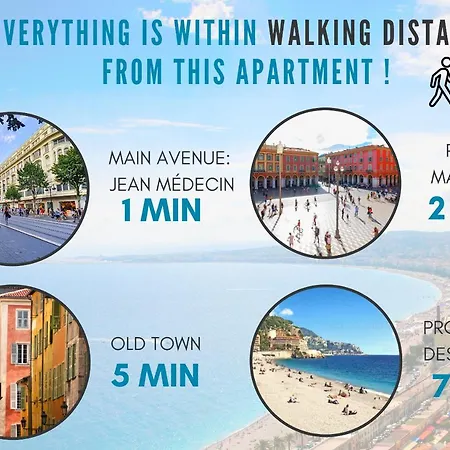 Nestor&jeeves - Palais Liberte - Hyper Center - Shopping Area - Close Sea Διαμέρισμα